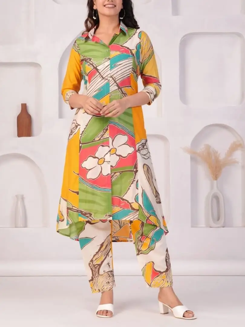 premium jaipuri cotton short straight hand block printed kurti shirt style  jaipuri print kurtie for women